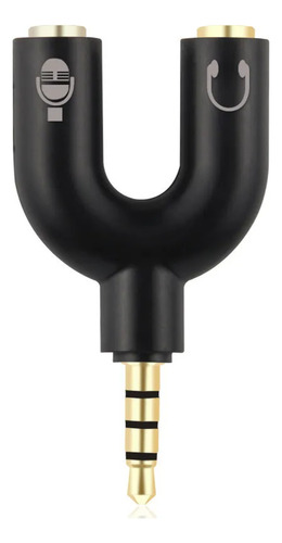 Adaptador Celular P3 Headset Fone Microfone P2 X P3 Áudio
