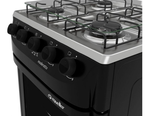 Cocina A Gas Nuevas Supergas 4 Hornallas Mesada Inox Ebz
