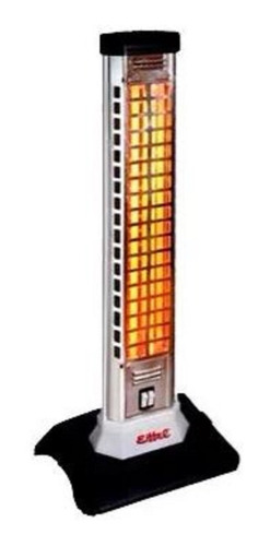 Estufa Eléctrica Vertical Cuarzo 2 Velas 1200w Calefactor