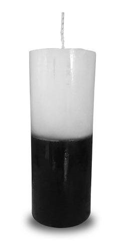 Kit 6 Velas Votivas 7 Sete Dias Colorida Branco E Preto