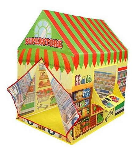 Carpa De Juego Supermercado Para Niños, Amplia