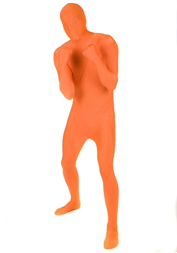 Morphsuit Para Hombre Naranja X Large Hallowen 