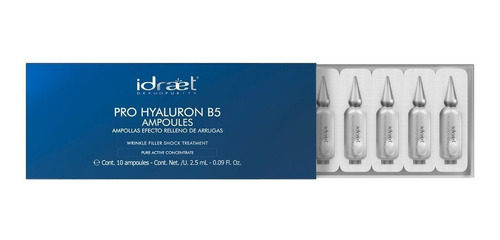 Imagen 1 de 2 de Ampollas Idraet Pro Hyaluron B5 Ampoules De 25ml/25g