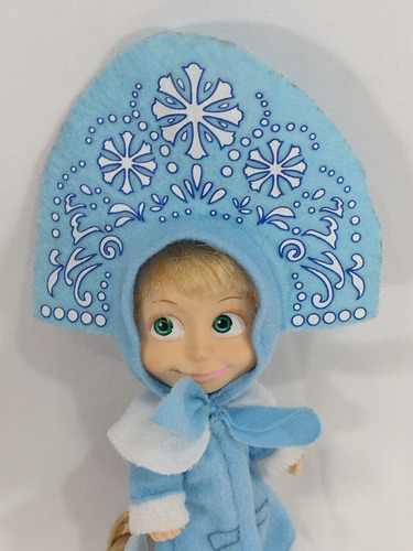 Boneca Masha (e O Urso) Na Neve Simba 16cm (Usado)