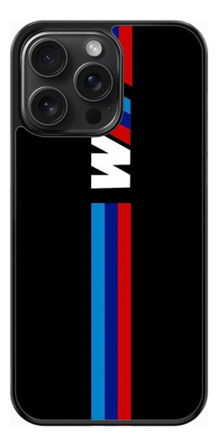 Funda Protector Para Iphone Bmw Series M Logo Lineas Black Iphone Xr