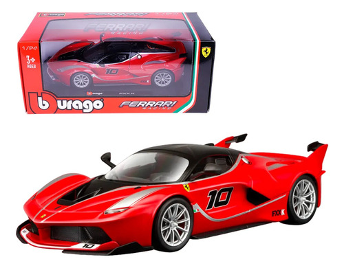 Ferrari Racing 1/24 Fxx-k Rojo Colección Burago Febo