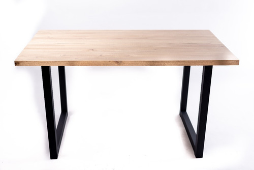 Imagen 2 de 10 de Mesa De Comedor Estilo Industrial 200x80x75