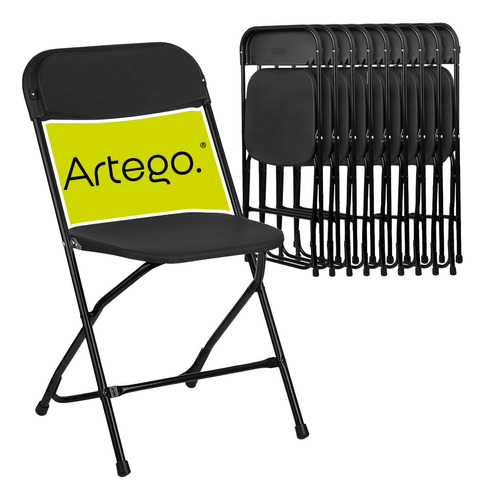 Silla Plegable Plástico Hdpe Ligera Folding Chair Silla Jardín Eventos Fiestas Reuniones Para Exterior Paquete De 10 Sillas