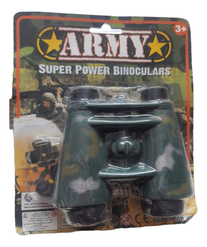Super Power  Army Binoculares Juguete