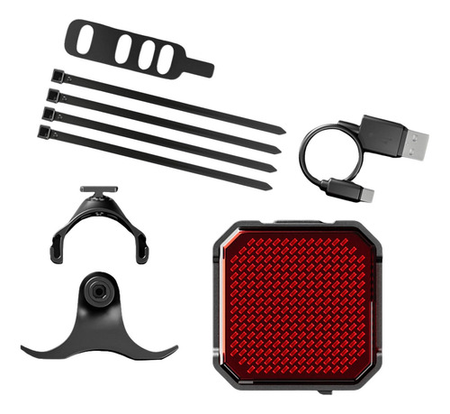 Luz Traseira De Bicicleta Led Expressão De Bicicleta