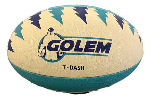 Balón De Rugby Nº5 Golem Celeste