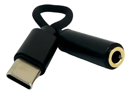 Adaptador Con Cable Typec A Jack 3,5 Para Audio Kim Ky-222