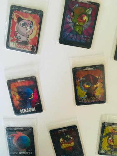 Stix Funki-punky Gamesa 8 Stickers Lenticulares (Usado)