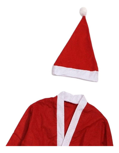 2 Conjunto De Papá Noel Para Niños Con Bufanda, Niño