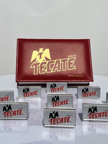 Domino Tecate Plata Profesional / Cubilete Tecate / Dados