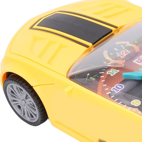 Reloj Eléctrico Universal Up Toy Car Racing Con Música Color