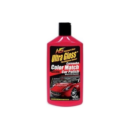 Pulido De Automóviles Ultragloss Carnauba Color Rojo R...