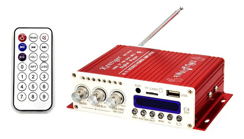 Amplificador De Audio Para Coche Hy-v10 Bluetooth 5.0 Digita
