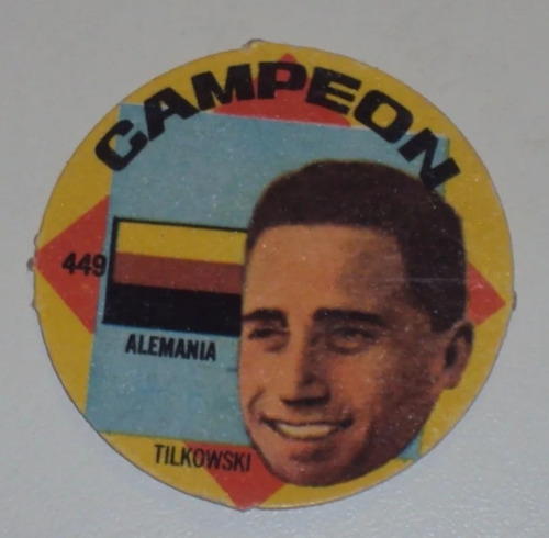 #f Figurita Album Campeon 1966 - N° 449 Tilkowski Alemania