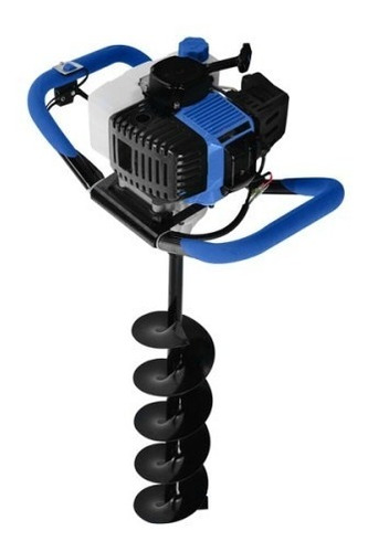 Imagen 1 de 1 de Motoperforador Ahoyadora Hyundai + 3 Brocas Hyldau520