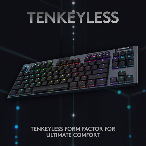 Logitech G915 Tkl Tenkeyless Lightspeed Inalámbrico Rgb Mech