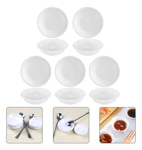 Plato De 10 Piezas