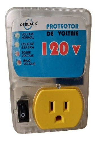 Protector Voltaje Regulador 120v Protege Electrodomésticos