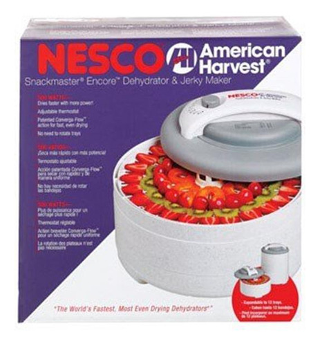 Nesco Snackmaster Encore Deshidratador De Alimentos 500 W 4