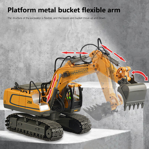 Excavadora De Control Remoto B Rc Toy 1:20 Rc Excavator Toy