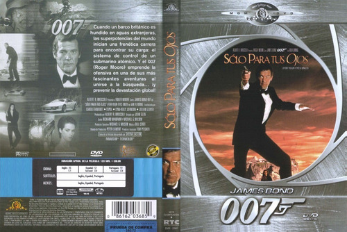 Sólo Para Sus Ojos - Roger Moore - James Bond - Dvd