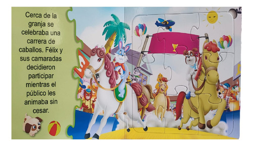 Libro Interactivo Infantil Cuento Félix Y Los Caballos