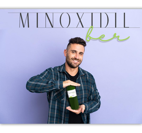 Imagen 8 de 9 de Shampoo Unisex Minoxidil 5% Con Bergamota 1l Cabello Y Barba