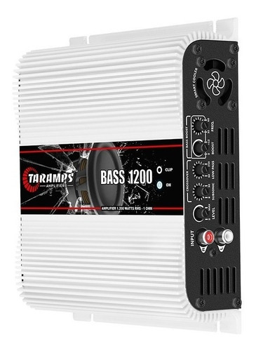 Módulo amplificador automotriz Taramps Bass 1200 de 1 ohmio y 1200 W