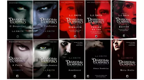 Kit 10 Livros Diários Do Vampiro Coleção Completa L.j Smith