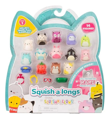 Squish-a-longs, Paquete De 14 Unidades, 1 Minisquish Con 4