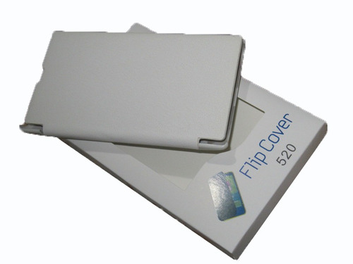 Capa Protetora Flip Cover Nokia Lumia N 520 Branco