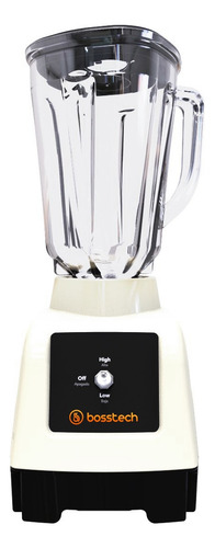 Licuadora 550w Vidrio2l Tradicional 2vel Bosstech B2 Beige