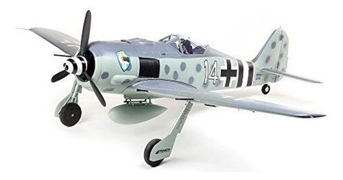 E-flite Focke-wulf Fw 190a 1.5m Smart Bnf Basic Con As3x Y S