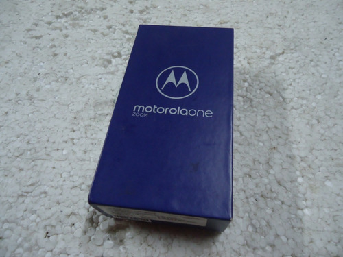 Caixa Vazia Celular Motorola One Zoom Titanium