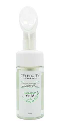 Celebrity Niacinamida Vit B3 Espuma De Limpieza Facial 120ml