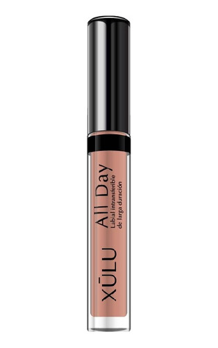 Imagen 4 de 6 de 2x1 Labial All Day Nude Larga Duracion + Gloss Xulu