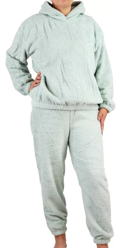 Pijama Mujer Corderito Y Polar, Calidad Premium, Invierno