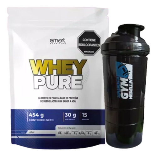 Whey Pure 1 Lb Smart N. + Obseq