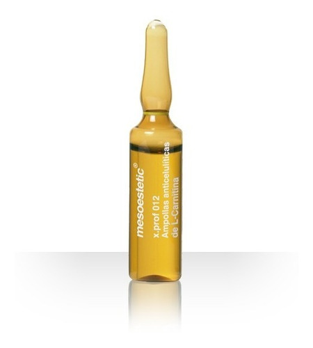 Imagen 2 de 2 de L-carnitina 20 Ampollas 5ml C/u - Mesoestetic