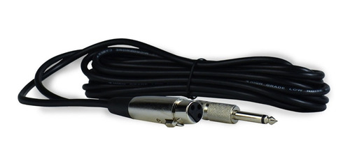 Imagen 3 de 3 de Microfono Dinamico Profesional Plateado Xlr Steelpro Mc-1370