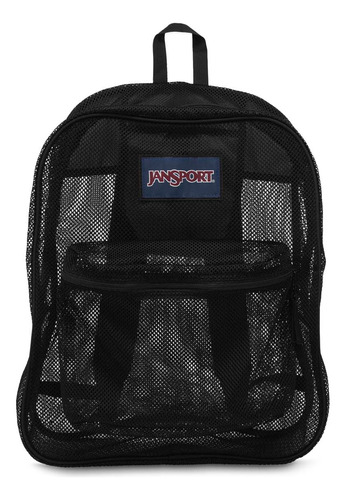 Morral Jansport Mesh Pack Negro Black Jansport