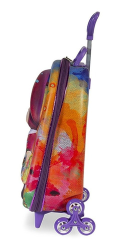 Mochila C/ Rodas Masha Aquarela