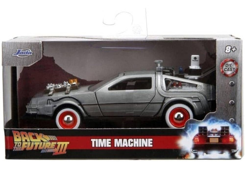 Jada Toys Back To The Future Part Iii 1:32 Time Machine Die-