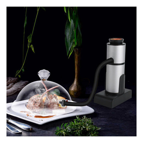 * Kit De Ahumador De Cocina Con De Humo Portátil Bbq 21,5 Cm