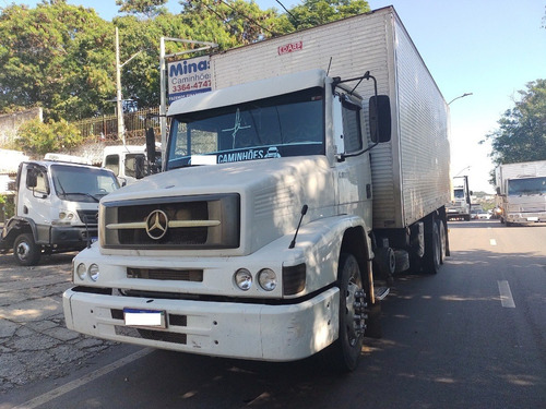 Imagem 3 de 14 de Mb 1620 97/97 -truck Baú 8m - R$ 160.000